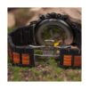 BOBO BIRD Reloj de pulsera para hombre de madera y acero