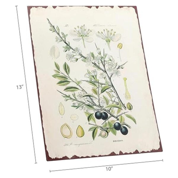 Barnyard Designs Arte de pared con estampado de árbol de