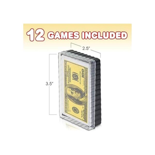 Juego de 100 tarjetas de juego de cartas paquete de 12_2