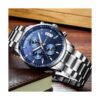 CRRJU Reloj de pulsera de acero inoxidable para hombre_4