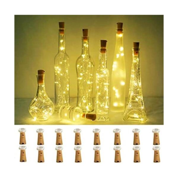 LoveNite Luces para botella de vino con corcho 16