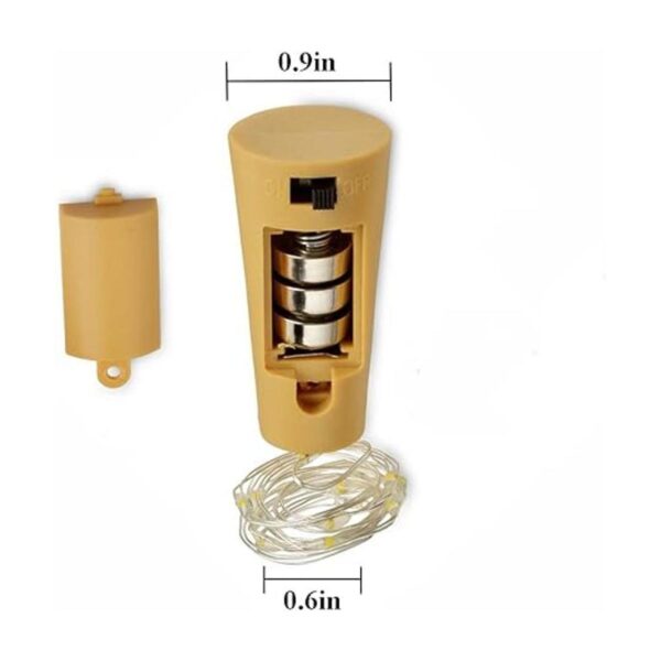 LoveNite Luces para botella de vino con corcho 16