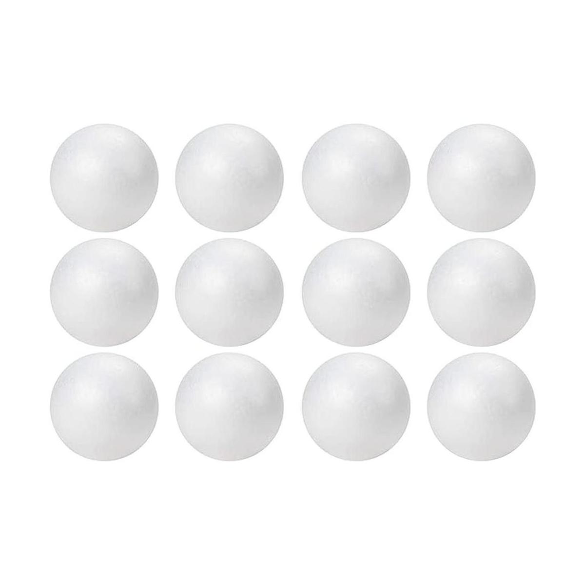 Bolas de espuma blanca de 4 pulgadas poliestireno para