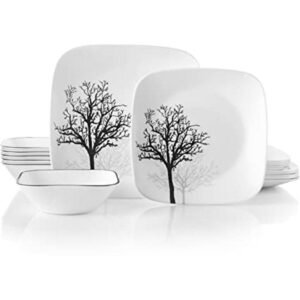 Corelle Vajilla Sombras de madera_1