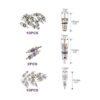 Swpeet 40 unids aire acondicionado válvula Core Kit AC_2