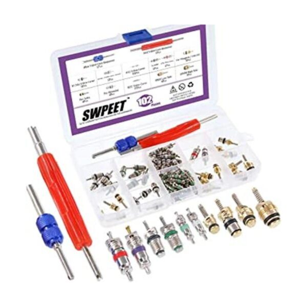 Swpeet Kit de accesorios de núcleo de válvula de aire_1