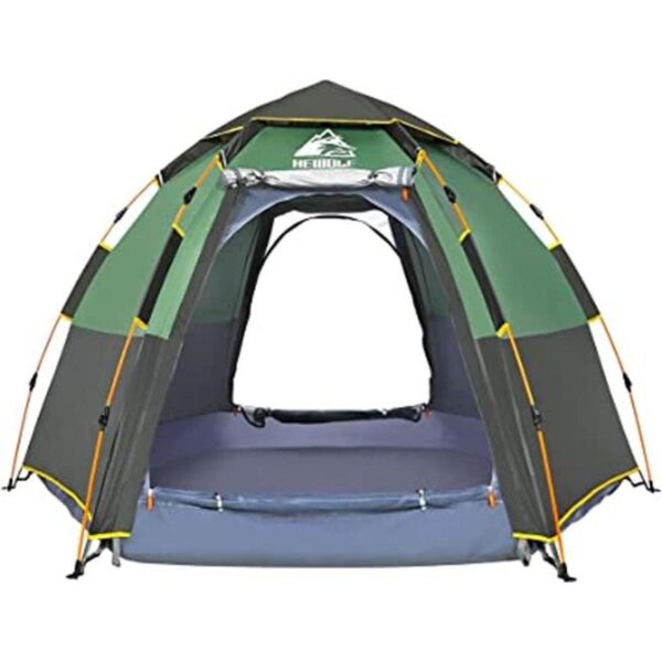 Hewolf Waterproof Instant Camping Tent 234 Person Easy_1