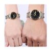 OLEVS Juego de 2 relojes de cuarzo para parejas de San_2