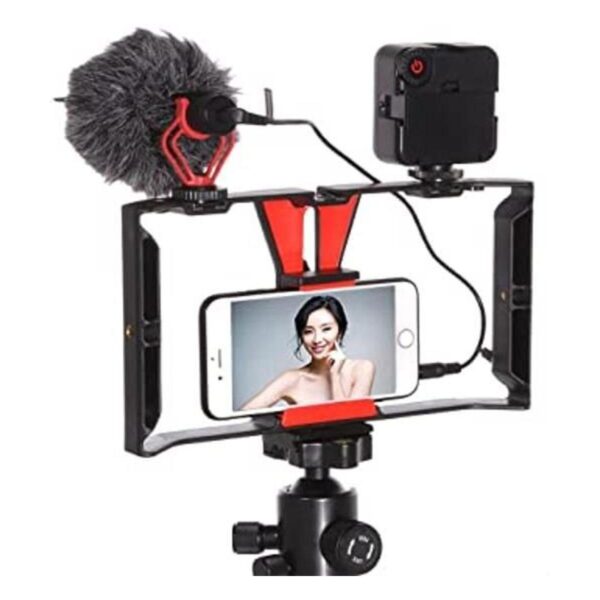 FocusFoto Soporte para jaula de video para teléfono