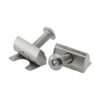 PZRT 50 tornillos de cabeza de botón M5 x 0.315 in