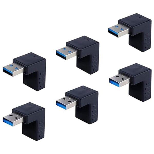 Antrader USB 3.0 A macho a conector hembra 90 grados_1