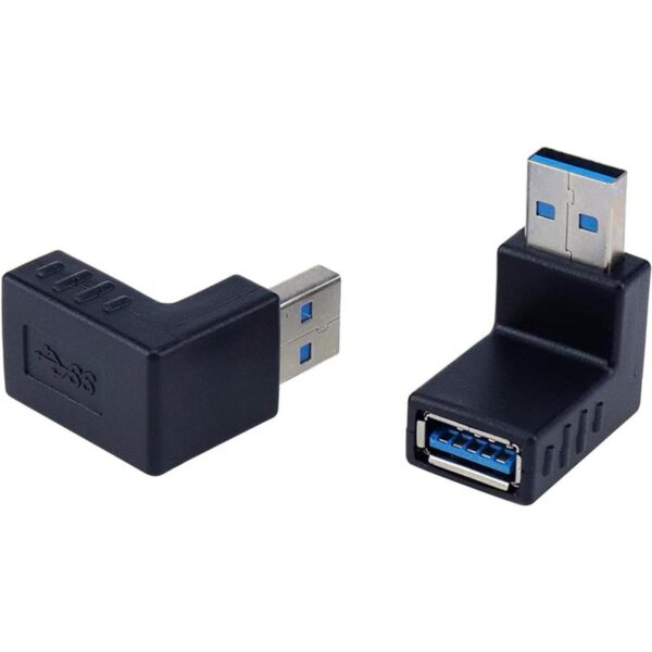 Antrader USB 3.0 A macho a conector hembra 90 grados_4