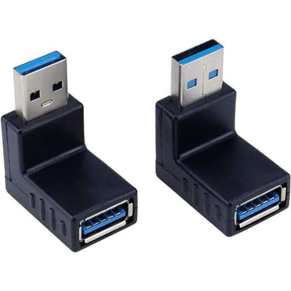 Antrader USB 3.0 A macho a conector hembra 90 grados_2