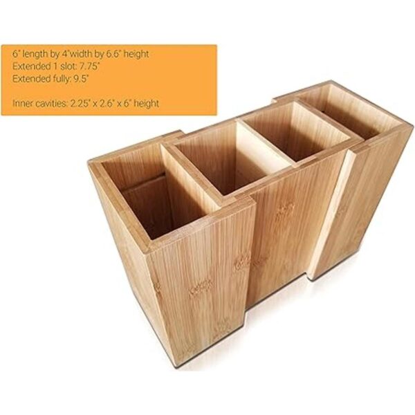 SplashSoup Soporte para utensilios de cocina expandible_2