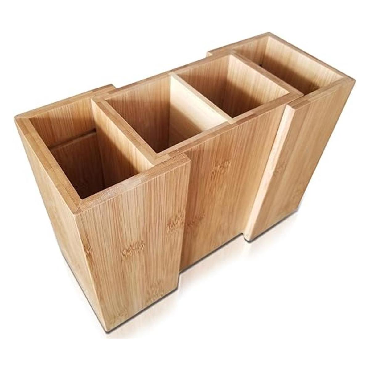 SplashSoup Soporte para utensilios de cocina expandible