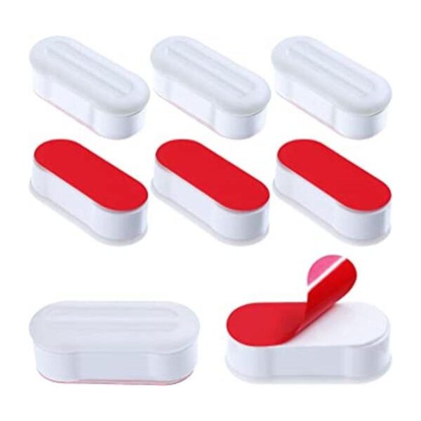 Blulu 8 piezas de parachoques universal para asiento de