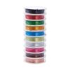 PandaHall 10 rollos de 160 pies 10 colores de 0.031 in_1
