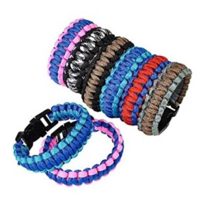 ArtCreativity Pulseras con hebilla de paracaídas paquete_1