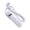 Fosmon Regleta protectora contra sobretensiones enchufe_1
