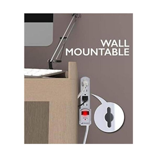 Fosmon Regleta protectora contra sobretensiones enchufe_5