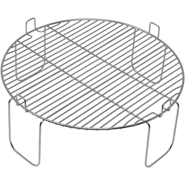 Estante de parrilla de acero inoxidable de 4 pulgadas_1