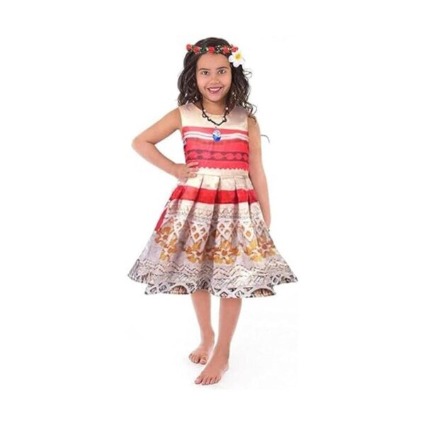 Buufan Collar de zafiro para niña para princesa Moana_2
