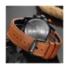 Reloj de pulsera de cuero para hombre vestido casual_6