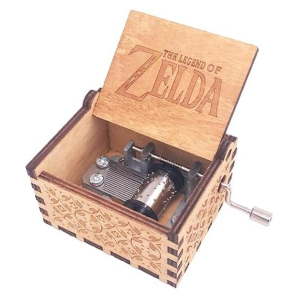 Caja de música de manivela con tema de la película_2