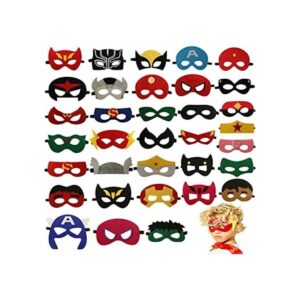 Paquete de 35 máscaras de superhéroe regalos de fiesta_1