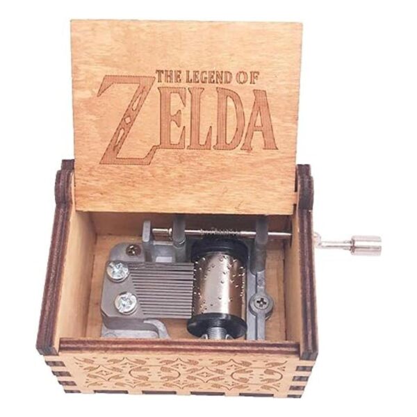 Caja de música de manivela con tema de la película_3