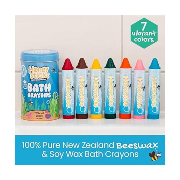 Honeysticks Crayones de baño para niños pequeños y niños_2