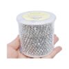 KAOYOO Cadena con cuentas de diamantes de imitación 9