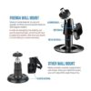 Frienda Soporte de pared ajustable de 360 grados y piel_3