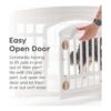 IRIS USA Corralito para perros con puerta 4 a 8 paneles_3
