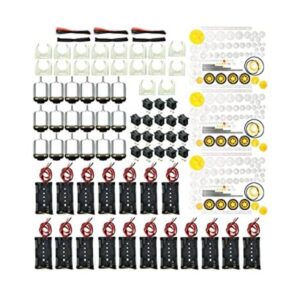 EUDAX Juego de 18 motores de CC mini motor eléctrico de_1