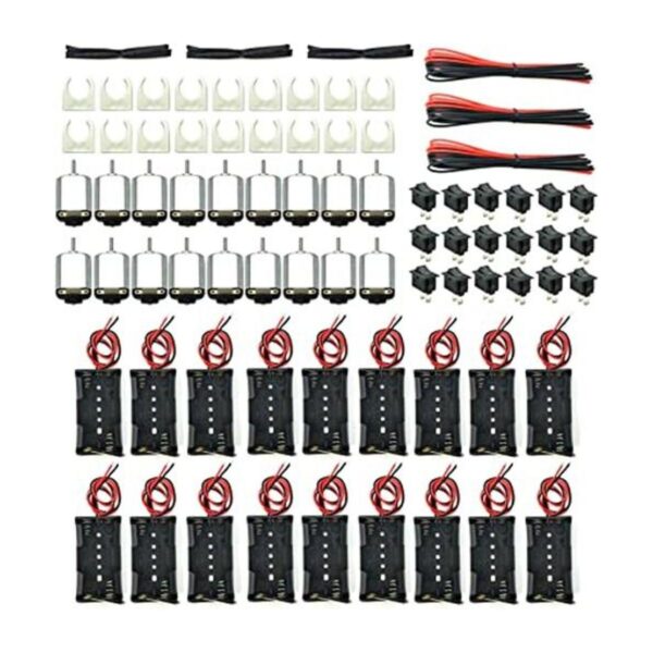 EUDAX Kit de 18 motores de corriente continua mini motor_1