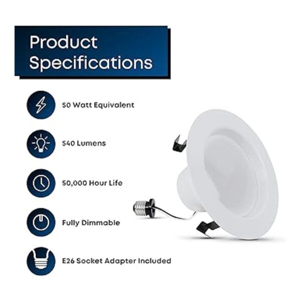 Feit Electric Downlight LED empotrable de 4 pulgadas