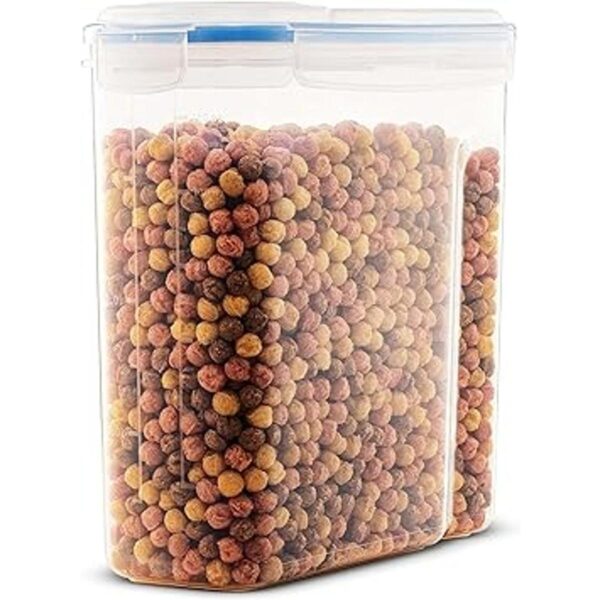 Pack de 4 envases herméticos para cereales y comida seca