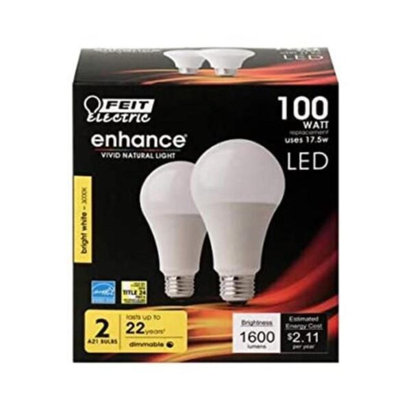 Feit Electric OM100DM930CA2 Bombilla LED A19_1