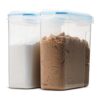 Pack de 4 envases herméticos para cereales y comida seca