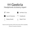 Geekria QuickFit Cable de audio compatible con Astro A40
