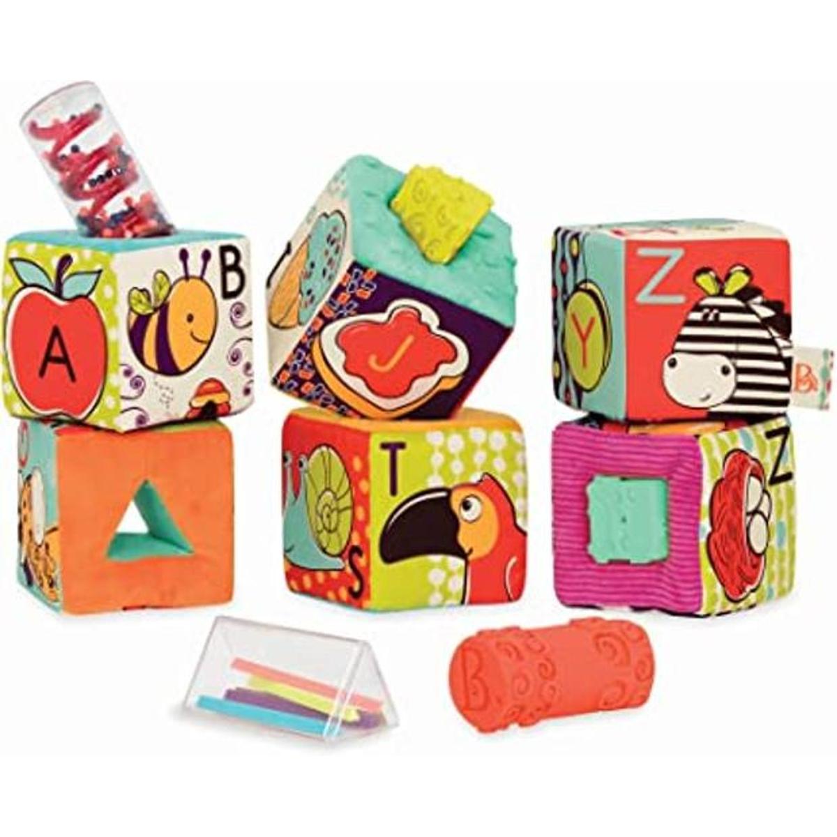 B. toys by Battat Bloques de bebé ABC Block Party