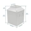 Baomain Caja exterior de interruptor maestro LW28634_2