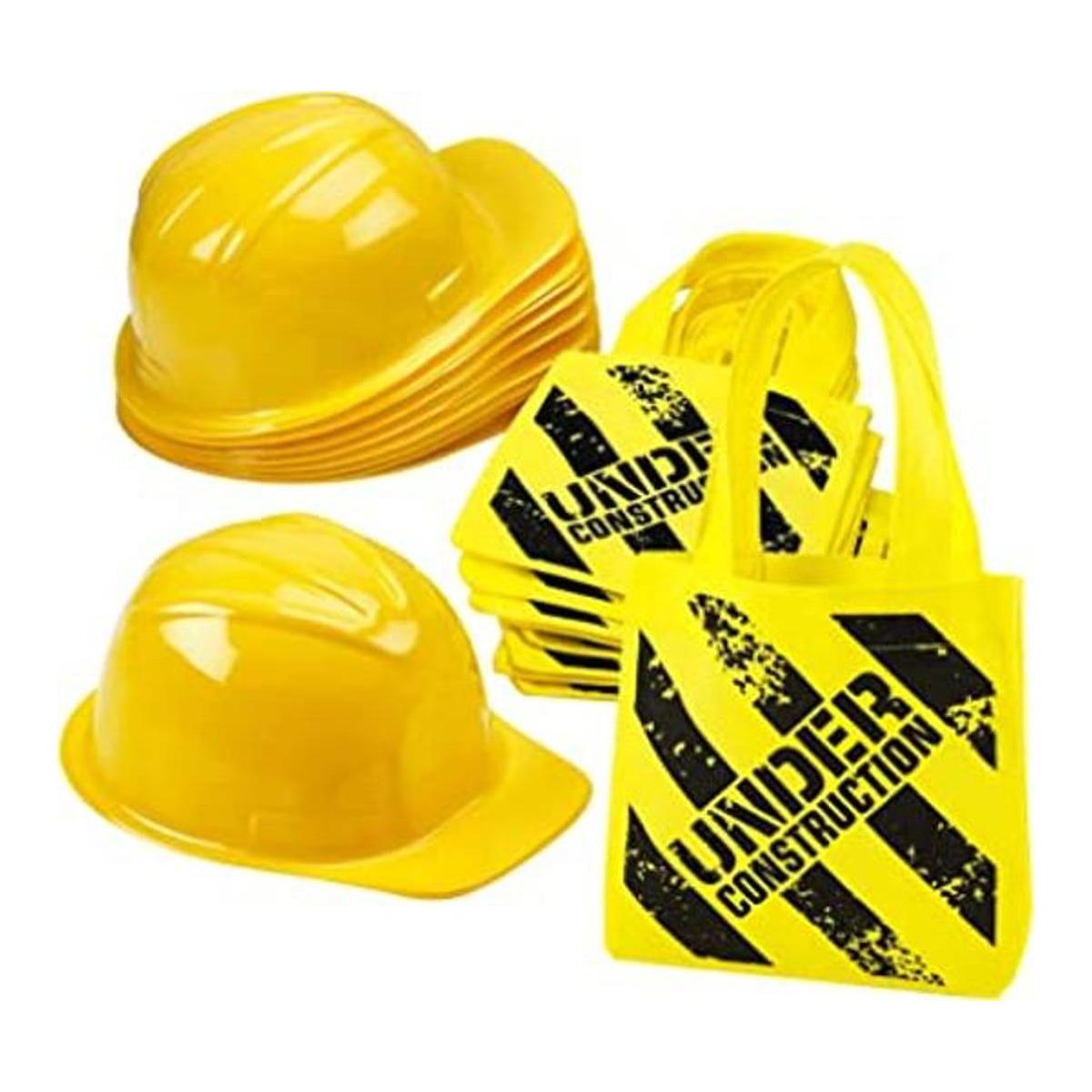 Suministros para fiesta de cumpleaños de construcción