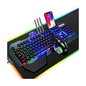 FELiCON Combo de teclado y mouse de juego con cable_1