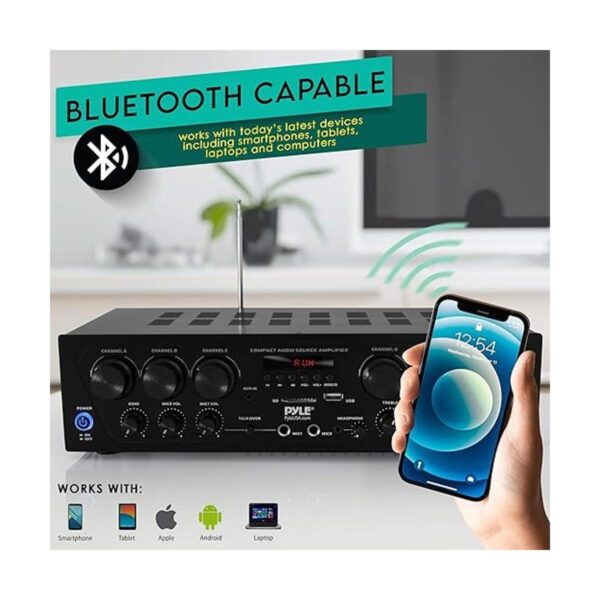 Pyle PTA62BT.5 Sistema de amplificador de audio Bluetooth_3
