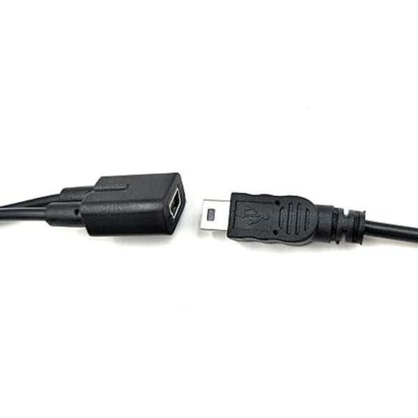 Duttek Mini USB Multi Cable de carga Mini USB Y Splitter_4