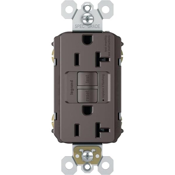 Legrand Radiant 2097CCD12 Toma de corriente GFCI color_1
