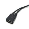 Duttek Mini USB Multi Cable de carga Mini USB Y Splitter_5