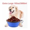 Cuenco plegable extra grande Guardians 3000 ml portátil